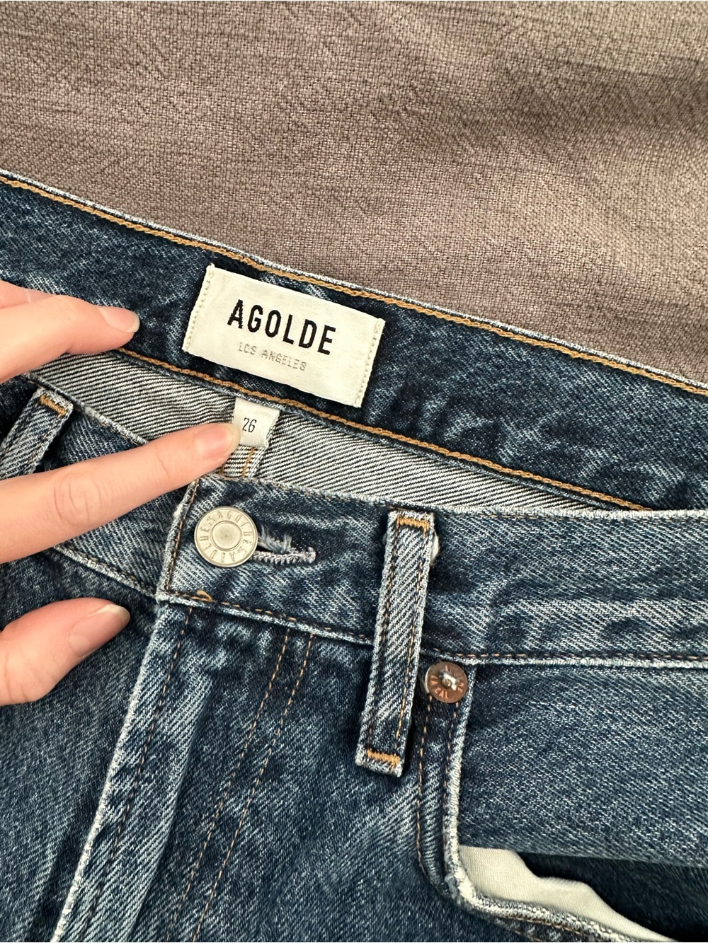 Women’s AGOLDE straight leg jeans